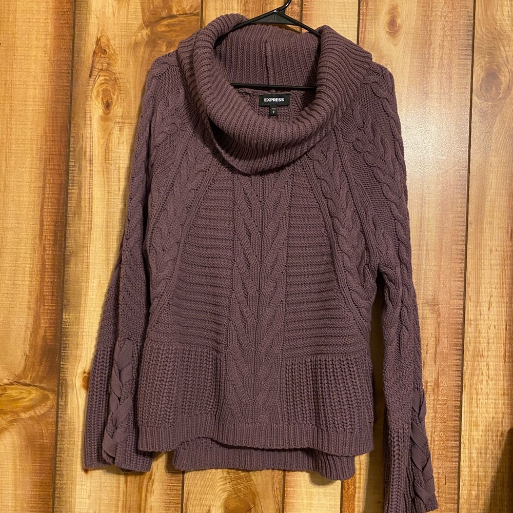 Express Purple Sweater
